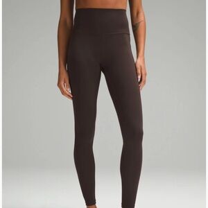 Lululemon align high rise 28’ leggings, size 2